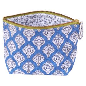Fifer Blue Medium Essential Canvas Pouch 4