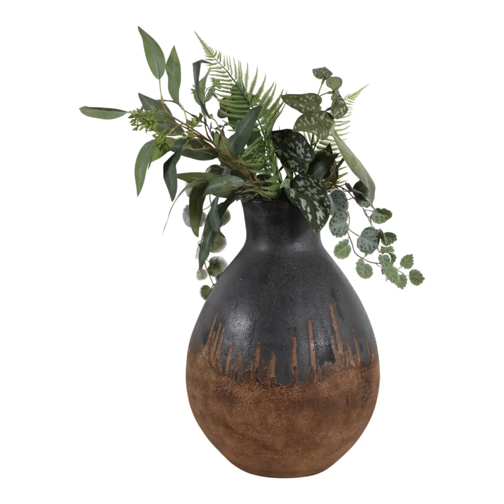 MONROEMILL BLACK VASE 17 (IN)