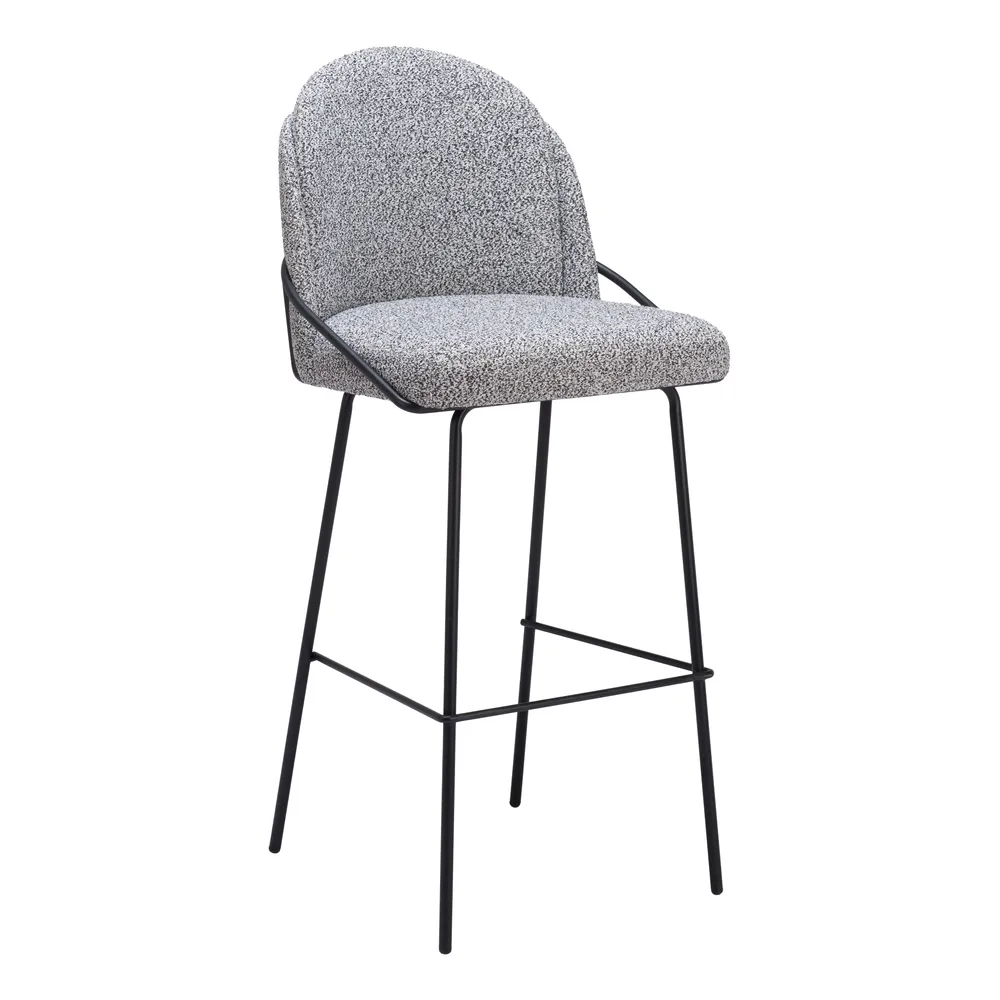 Jambi Barstool Black & White
