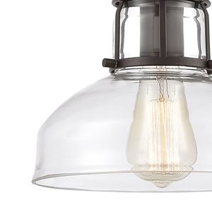 Manhattan Boutique 9'' Wide 1-Light Mini Pendant - Oil Rubbed Bronze 3