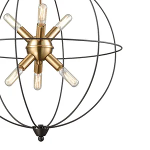Loftin 19'' Wide 6-Light Chandelier - Oil Rubbed Bronze 4
