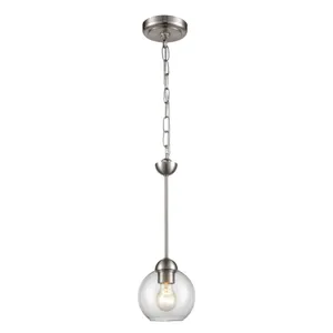 Astoria 6'' Wide 1-Light Mini Pendant - Brushed Nickel 1