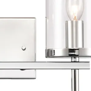 Oakland 13.5'' Wide 2-Light Vanity Light - Chrome 3