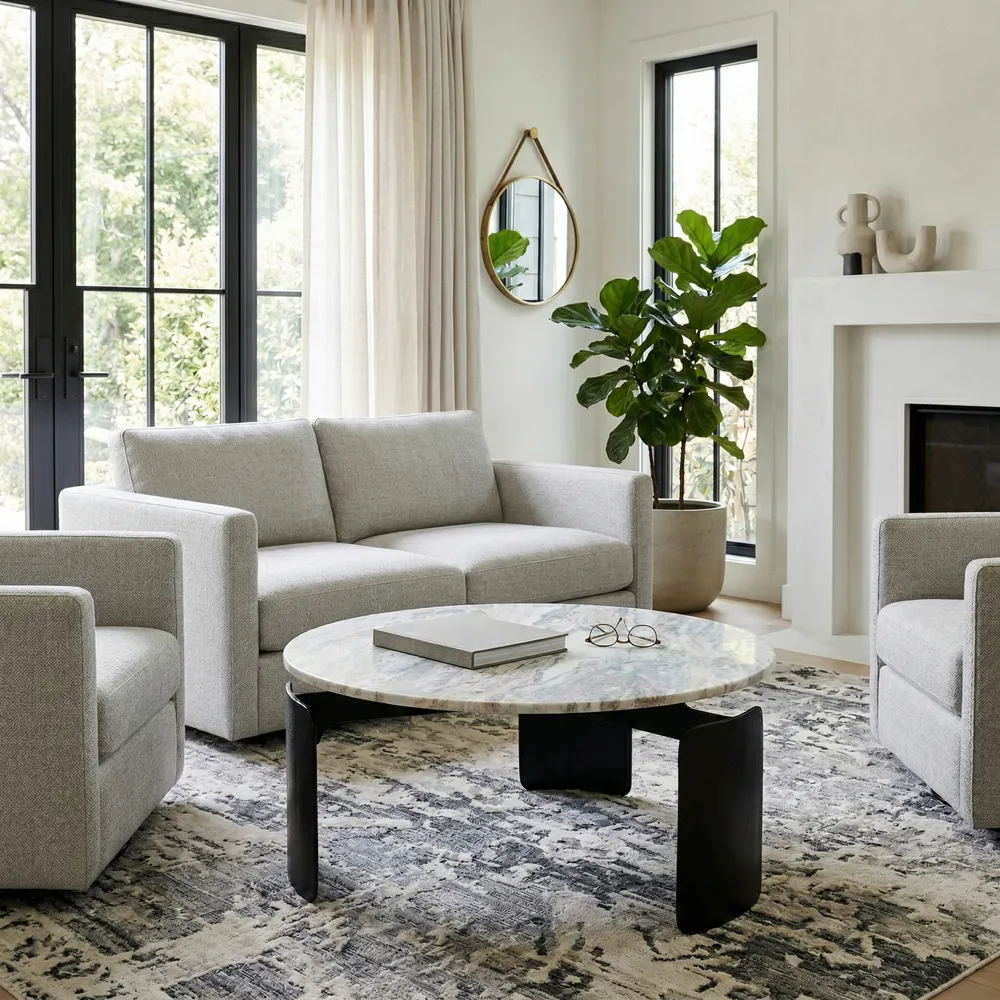 HEMMINGOAK GRAY COFFEE TABLE 13 (IN)