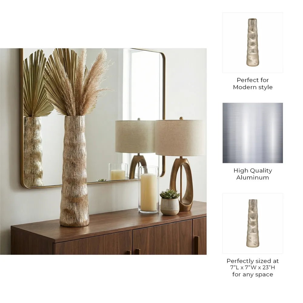 TATUMBURN GOLD VASE 23 (IN)