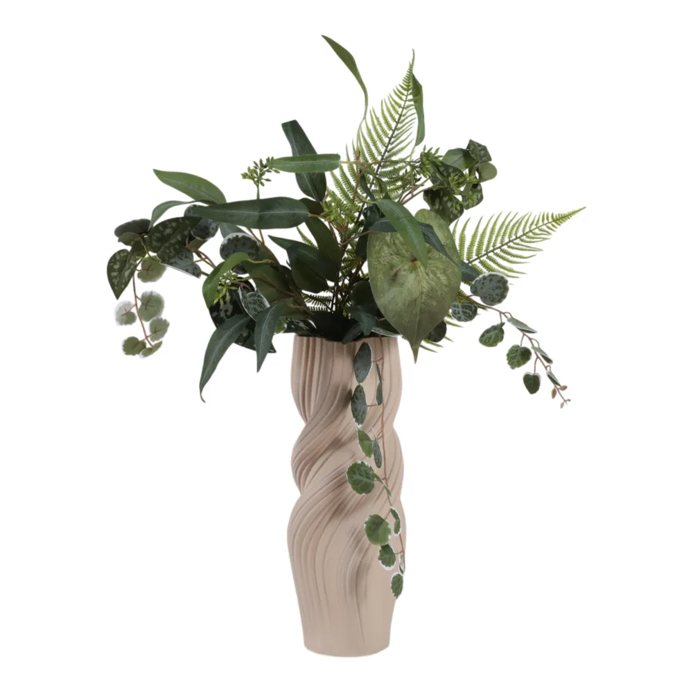 ROSSPORT TAN VASE 14 (IN)