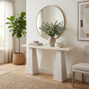 CARLINDALE WHITE CONSOLE 55 (IN) 2