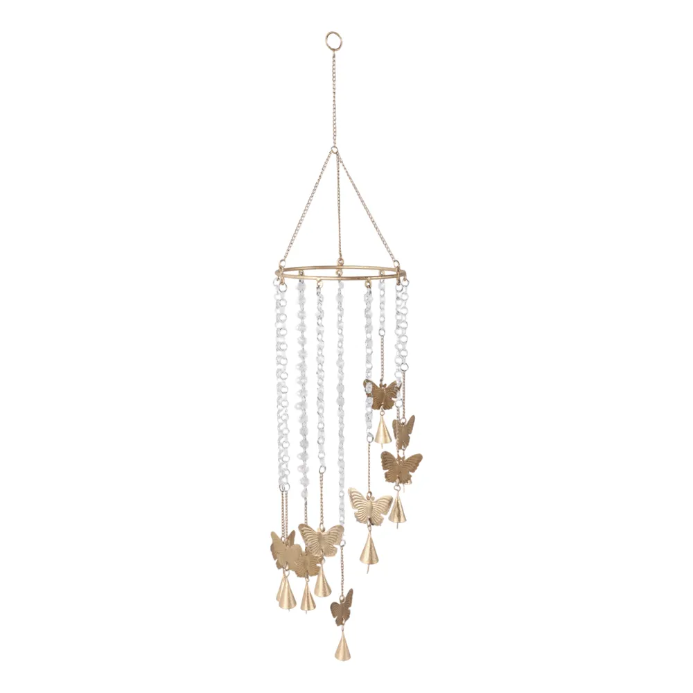 ESSEXCROSS GOLD WIND CHIME 38 (IN)