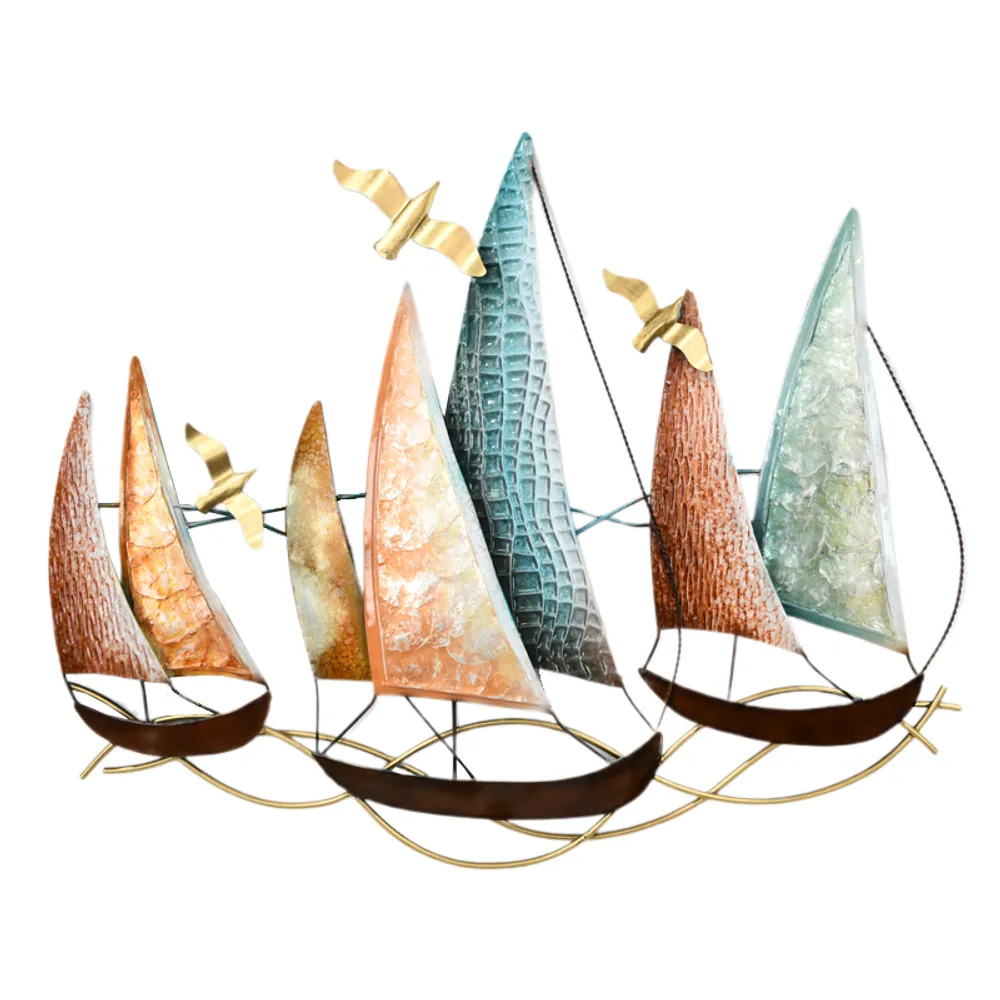 35" SAILBOAT COLLAGE