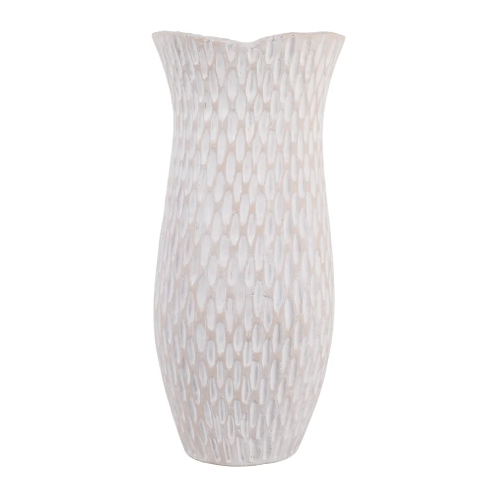 ERINRIDGE IVORY VASE 26 (IN)