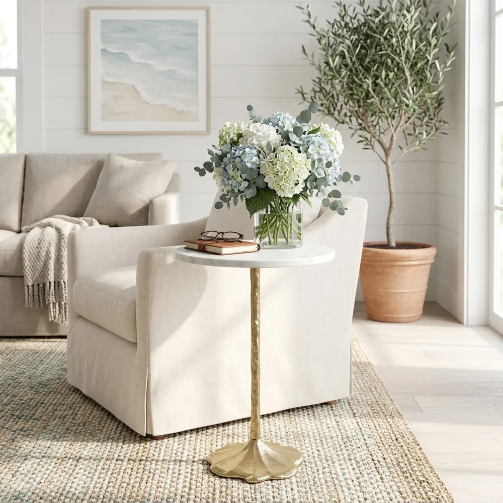 BAKERTON GOLD TABLE 21 (IN)