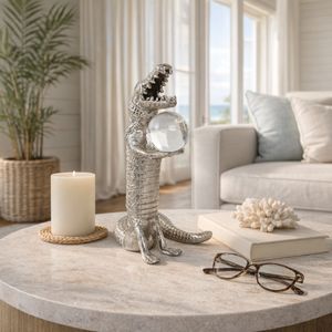 ANSELHAVEN SILVER DECOR 11 (IN) 9