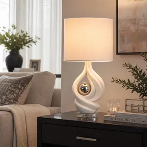 ARMONFORD IVORY LAMP 26 (IN) 10