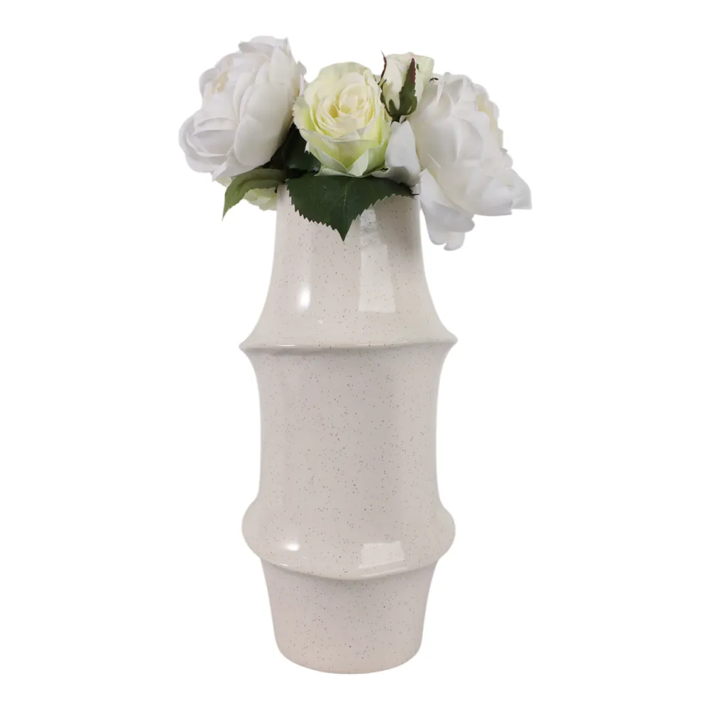 WYLERCREST IVORY VASE 15 (IN)