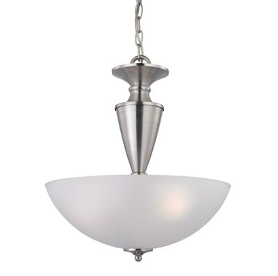 Greenville 16'' Wide 2-Light Pendant - Brushed Nickel