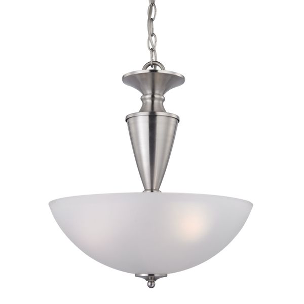 Greenville 16'' Wide 2-Light Pendant - Brushed Nickel
