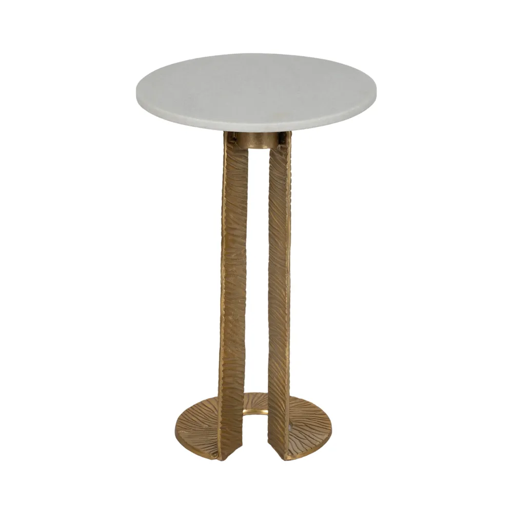 LEONABROOK WHITE TABLE 24 (IN)