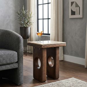 ELWINPARK TAN TABLE 21 (IN) 12