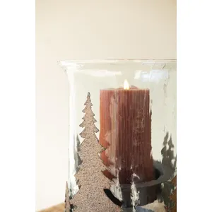 Metal Christmas Trees and Deer Cylinder Wrap 2