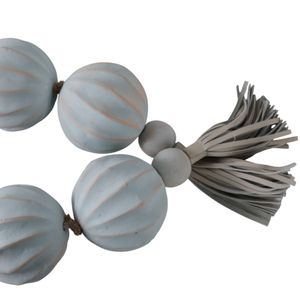 ERIN BLUE BEAD 3 (IN) 7