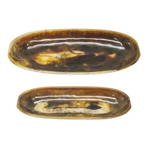 ROLANDWIND SET OF 2 BROWN BOWLS 2 (IN) 2