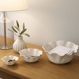 ALECMORE SET OF 3 IVORY BOWLS 6 (IN) 2