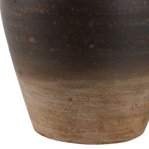 HAWLEYWORTH BROWN VASE 11 (IN) 6