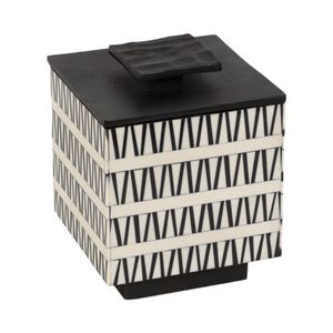 TANNERWIND SET OF 2 BLACK BOXES 9 (IN) 3