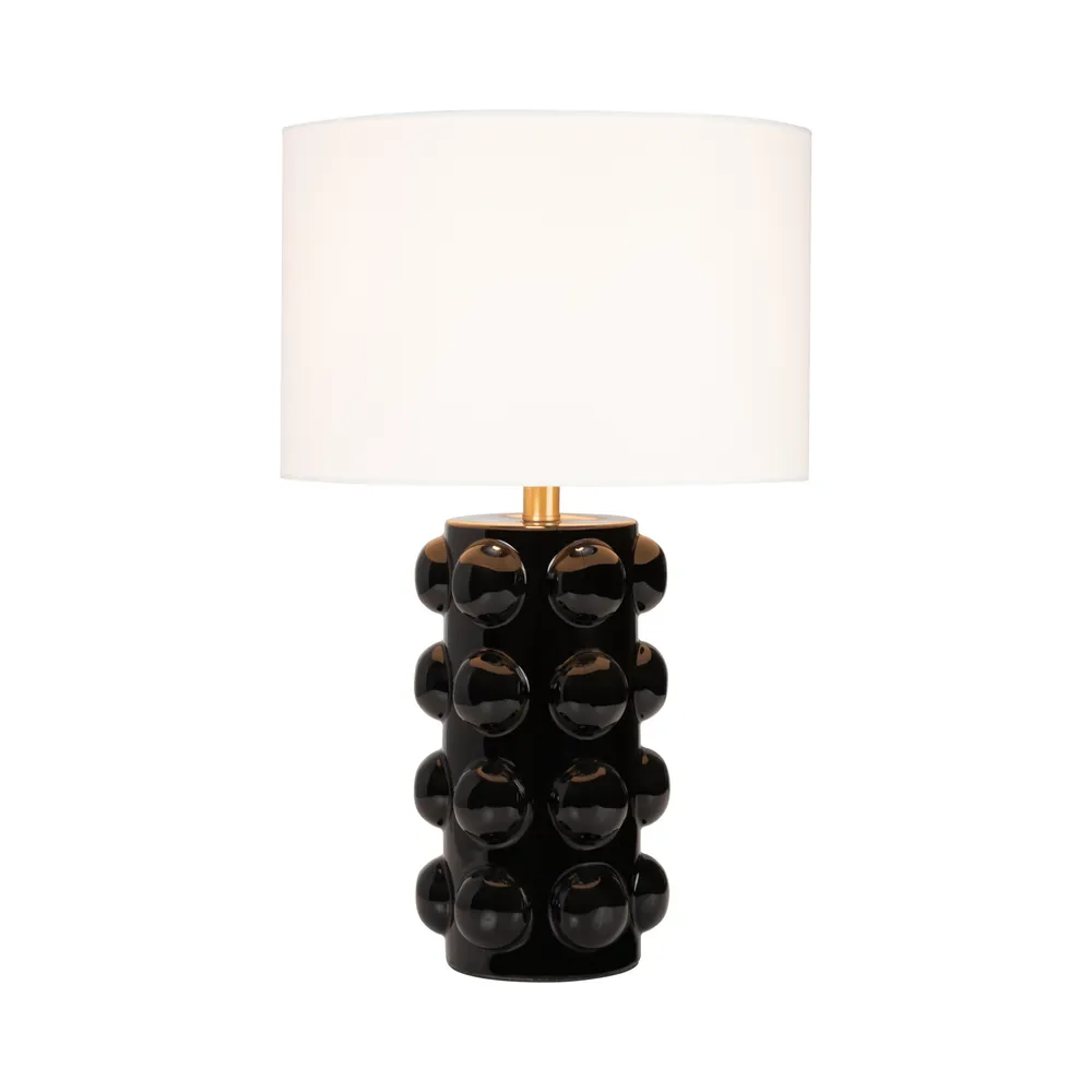 TUCKERPORT BLACK LAMP 22 (IN)