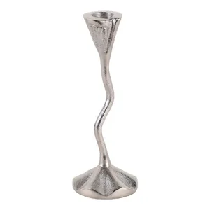 VERNONPORT SILVER CANDLE HOLDER 8 (IN) 1