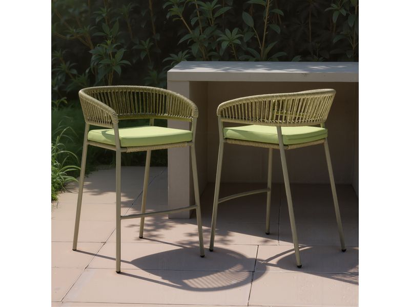 Skye Barstool Green 2