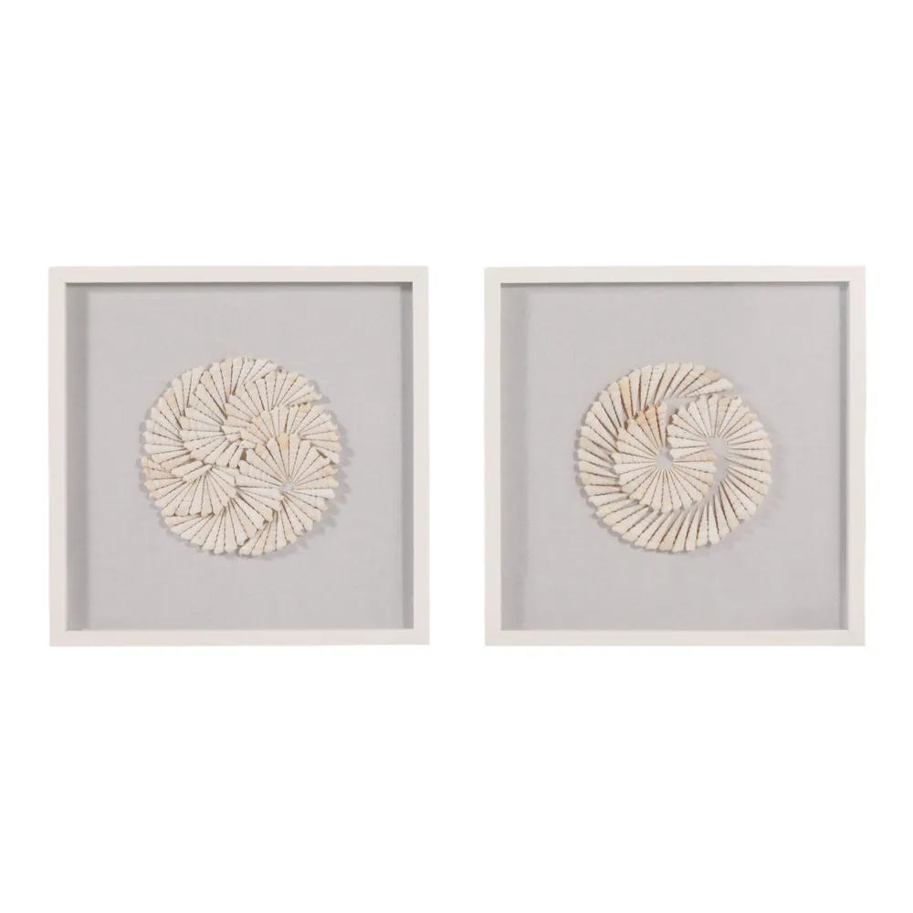 NILEWICK SET OF 2 IVORY ART 20 (IN)