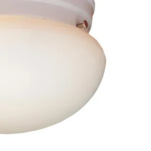 Elowen 10'' Wide 2-Light Flush Mount - White 4