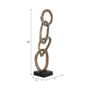 SYLVANWICK GOLD DECOR 22 (IN) 9