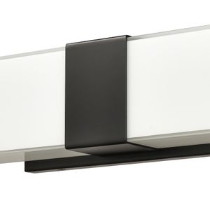 Reciprocate 25'' Wide 2-Light Vanity Light - Matte Black 4