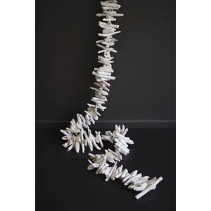 Whitewash Driftwood Garland 4