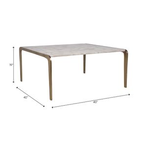 FINLEYLAKE GOLD COFFEE TABLE 19 (IN) 9