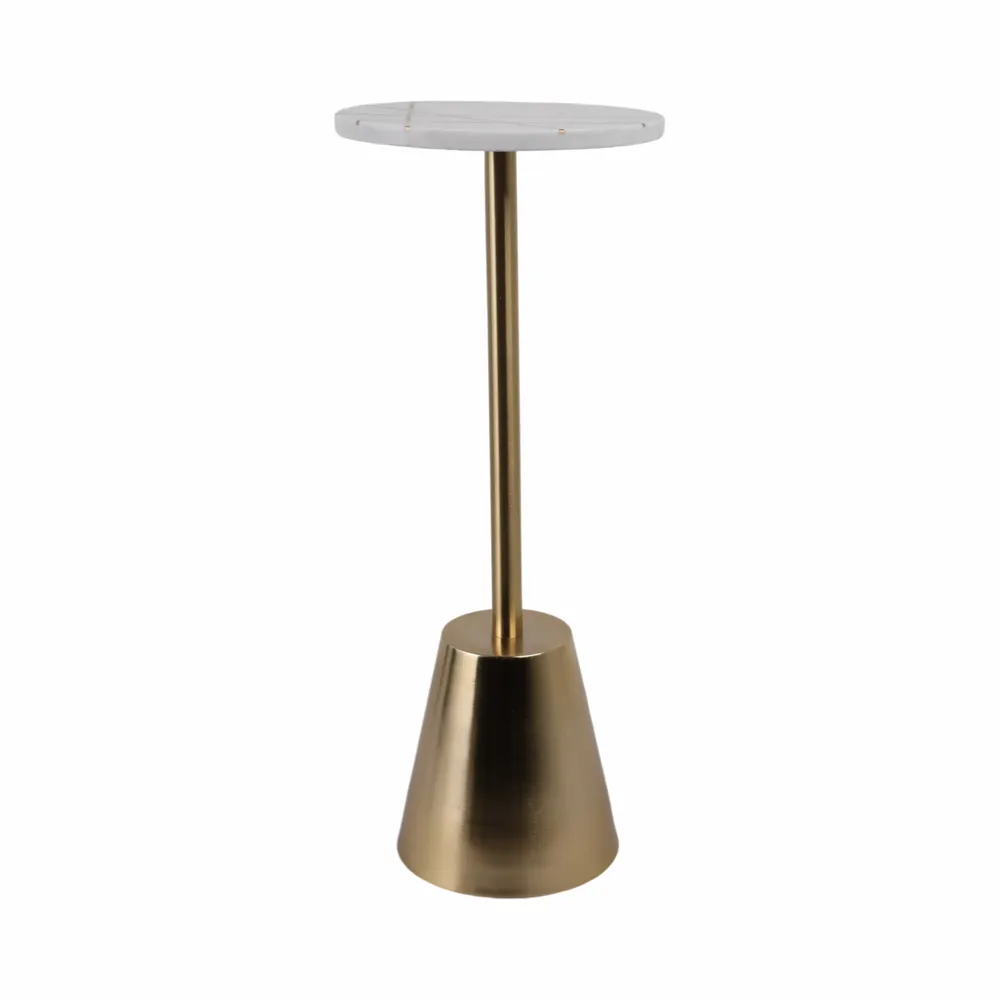 ERWINSTONE WHITE TABLE 23 (IN)