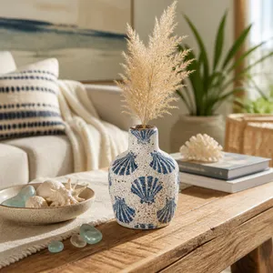 SPARROWHAVEN BLUE VASE 5 (IN) 2