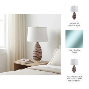 DUNLAPMILL BROWN LAMP 29 (IN) 8