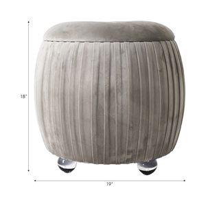 HENLEYFORD BROWN STOOL 18 (IN) 9