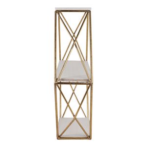 INGRIDHAVEN GOLD WALL SHELF 21 (IN) 4