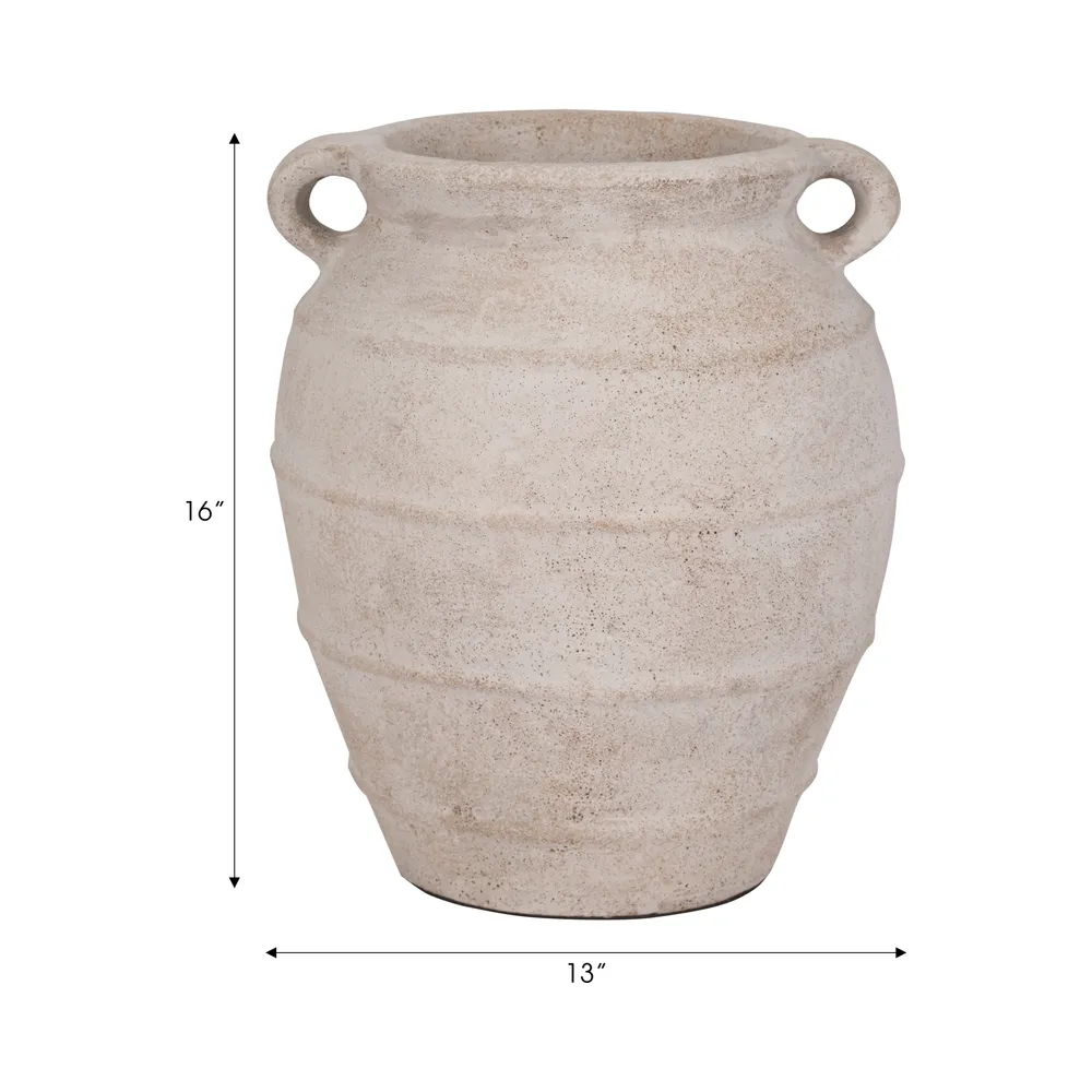 LONDONHAVEN IVORY VASE 16 (IN)