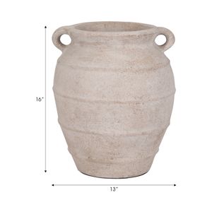 LONDONHAVEN IVORY VASE 16 (IN) 9