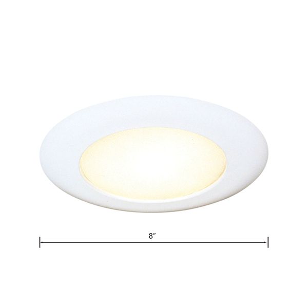 Aspect 6'' Wide 1-Light Recessed Light - White