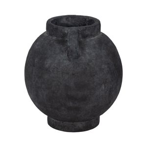 CORBINFORD BLACK VASE 10 (IN) 5