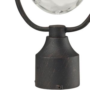 Searsport 15'' High 1-Light Outdoor Post Light - Weathered Charcoal 3