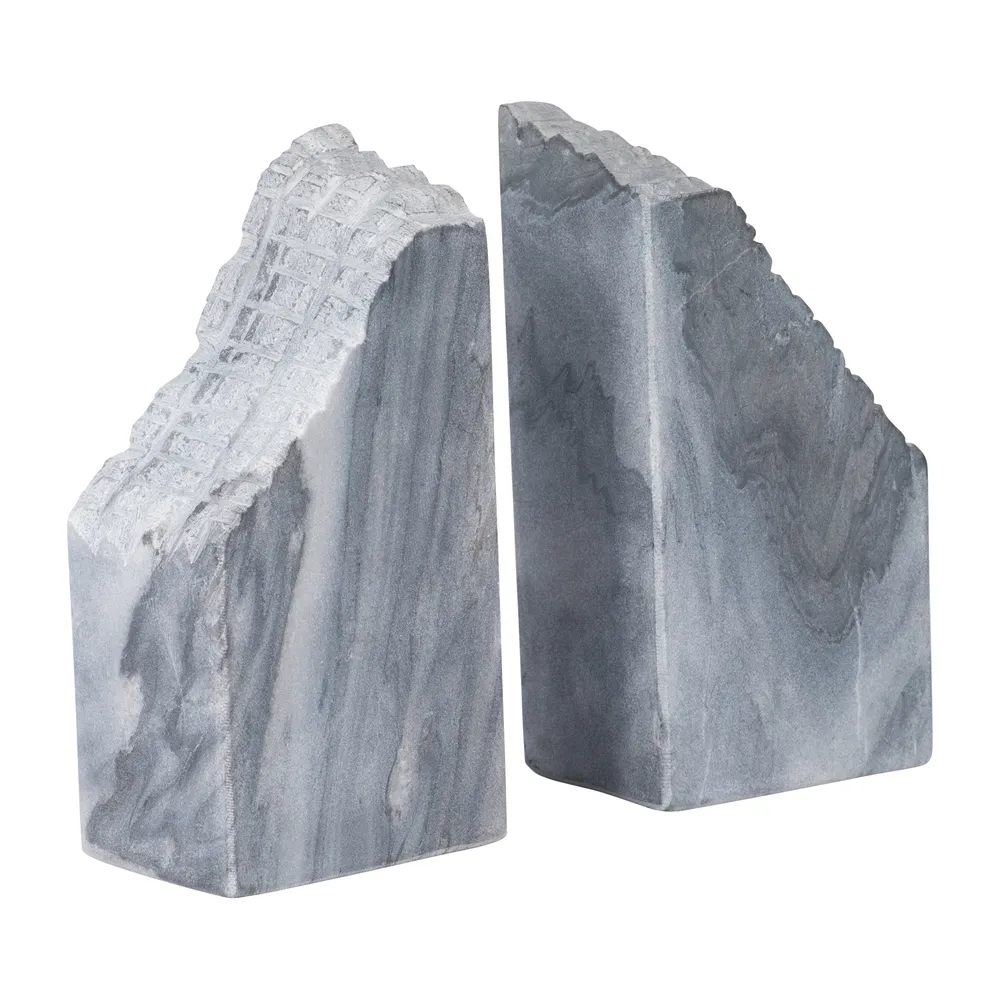 MILLERMOOR SET OF 2 BLACK BOOKENDS 7 (IN)