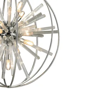 Twilight 22'' Wide 10-Light Chandelier - Polished Chrome 4