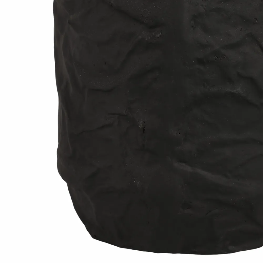 DUNLAPCLIFF BLACK VASE 14 (IN)